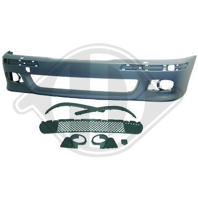 Tow Hook License Plate Mount - BMW E39 M5 (2000-2003) without PDC