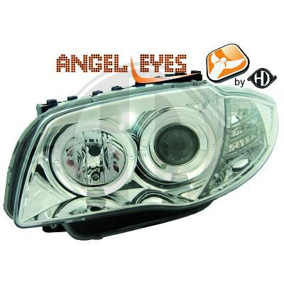 green light headlight