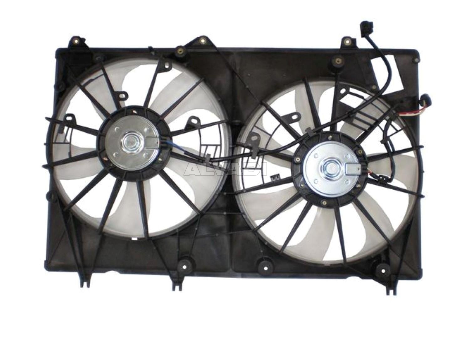FAN-TY66029A Tong Yang FAN-TY66029A Replacement Radiator/Condenser Cooling Fan Assembly 01-07 TY Lexs RX300/HIGHLANDER 01-07 