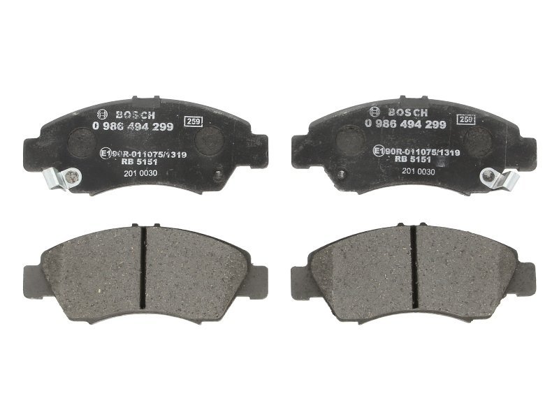 Brake pads BOSCH 0 986 494 299 0986494299 for AUDI A4 (B7) AL30923427