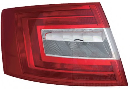 Skoda octavia rear 2024 light replacement