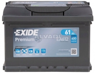 Bilbatteri EXIDE EA612